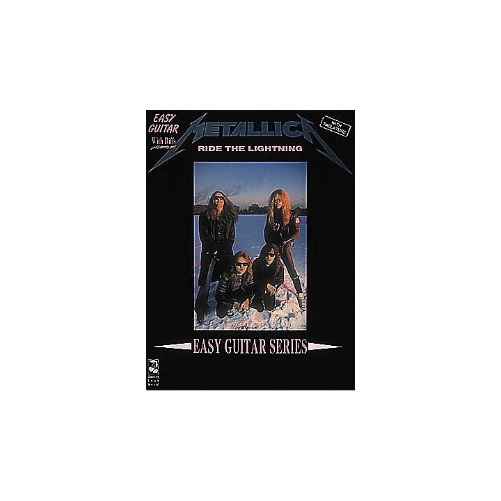 Cherry Lane Metallica Ride the Lightning Easy Guitar Tab Songbook | Music &  Arts