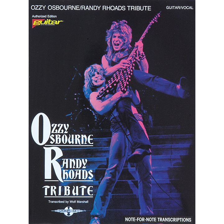 Hal Leonard Hal Leonard Ozzy Osbourne / Randy Rhoads Tribute Guitar Tab  Songbook