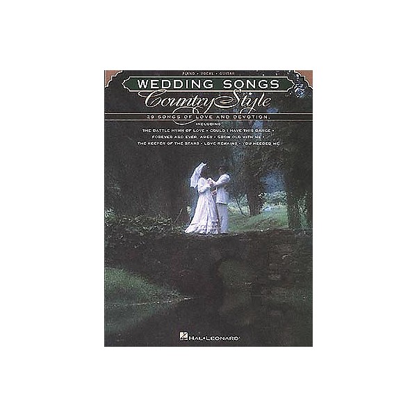 Hal Leonard Wedding Songs Country Style Piano Vocal Guitar