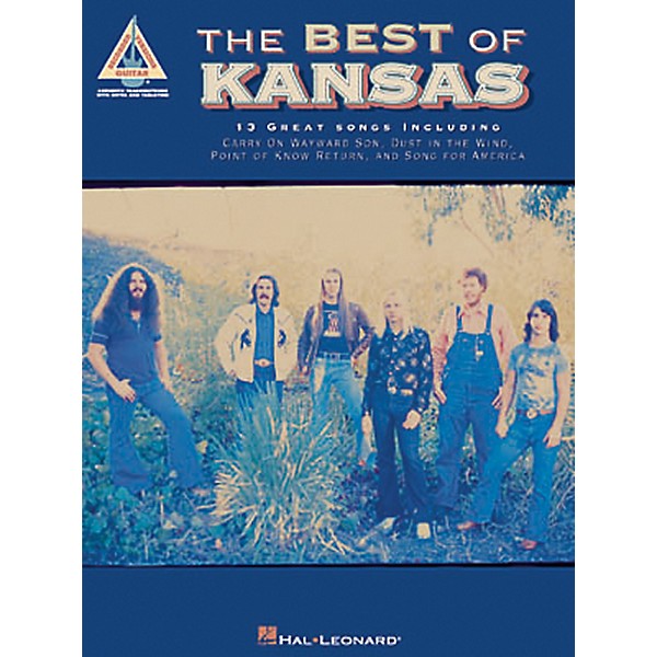 Hal Leonard The Best Of Kansas Guitar Tab Songbook Music Arts