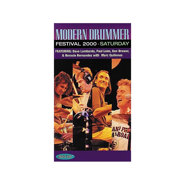 Hudson Music Modern Drummer Festival 2000 Saturday (VHS) | Music u0026 Arts