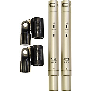 MXL 993 Condenser Microphones Stereo Pair