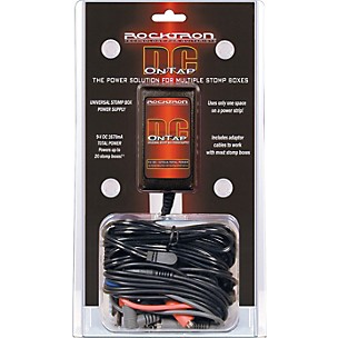 Rocktron 9V DC OnTap Adapter Universal Gtr Pedal Pwr Supp