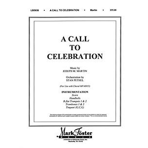 Shawnee Press A Call to Celebration INSTRUMENTAL ACCOMP PARTS composed by Joseph M. Martin