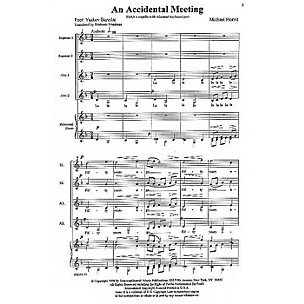 Transcontinental Music A Child's Journey SSAA composed by Michael Horvit