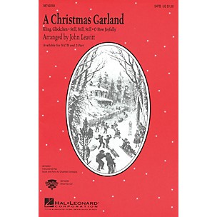 Hal Leonard A Christmas Garland (Medley) 2-Part Arranged by John Leavitt