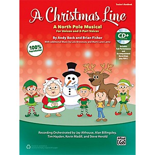 Alfred A Christmas Line CD Kit Book & Enhanced CD