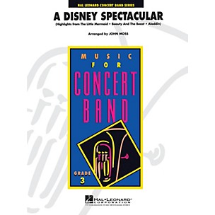 Hal Leonard A Disney Spectacular - Young Concert Band Series Level 3 arranged by John Moss