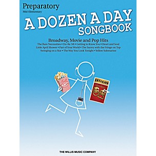 Willis Music A Dozen A Day Songbook - Preparatory Book Mid-Elementary Level for Piano