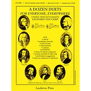 Laudamus Press A Dozen Duets - Vocal Duets (Compiled, edited and arranged by Leonard van Camp) by Leonard Van Camp