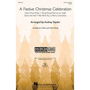 Hal Leonard A Festive Christmas Celebration 3-Part Mixed Arranged by John Moss