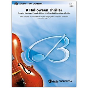 BELWIN A Halloween Thriller Conductor Score 3