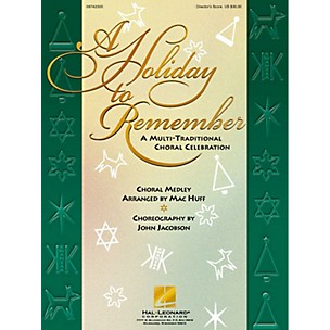 Hal Leonard A Holiday to Remember - A Multi-Traditional Choral Celebration (Medley) 2-Part Score arranged by Mac Huff