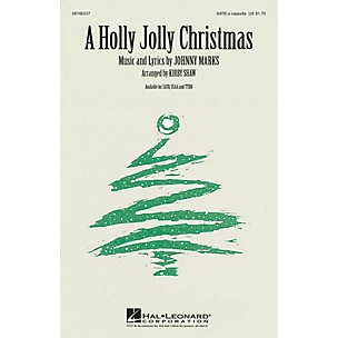 Hal Leonard A Holly Jolly Christmas SATB a cappella arranged by Kirby Shaw