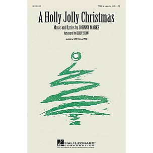 Hal Leonard A Holly Jolly Christmas TTBB A Cappella arranged by Kirby Shaw