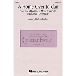 Hal Leonard A Home Over Jordan SATB arranged by John Purifoy