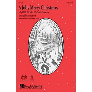 Hal Leonard A Jolly Merry Christmas CHOIRTRAX CD Arranged by John Leavitt