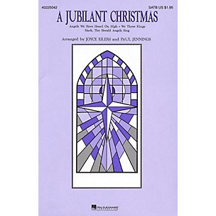 Hal Leonard A Jubilant Christmas (Medley) SATB arranged by Joyce Eilers