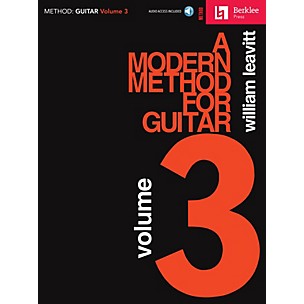 Berklee Press A Modern Method for Guitar - Volume 3 Berklee Press Book/Audio Online
