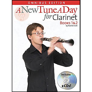 Music Sales A New Tune A Day Clarinet Omnibus Book 1&2 Book/2CD's