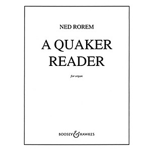 Boosey and Hawkes A Quaker Reader (Eleven Pieces for Organ) BH Organ Series