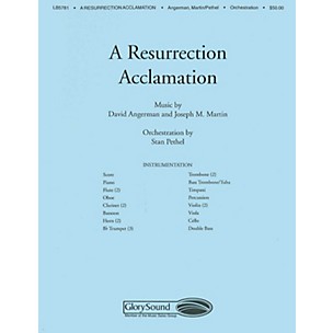 Shawnee Press A Resurrection Acclamation Score & Parts arranged by Stan Pethel