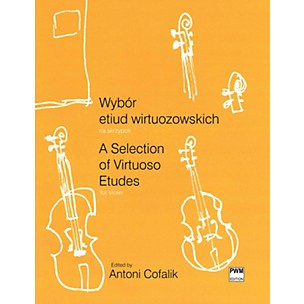 PWM A Selection of Virtuoso Etudes for Violin (Wybor etiud wirtuozowskich) PWM Series Softcover