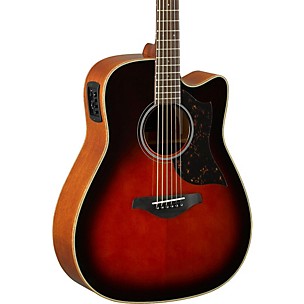 Yamaha A-Series A1M Cutaway Dreadnought Acoustic-Electric Guitar -