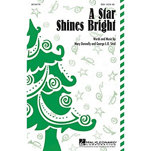 Hal Leonard A Star Shines Bright SSA composed by Mary Donnelly