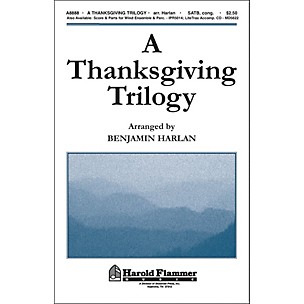 Hal Leonard A Thanksgiving Trilogy SATB