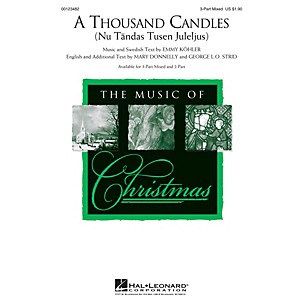 Hal Leonard A Thousand Candles (Nu Tändas Tusen Juleijus) 2-Part Arranged by Mary Donnelly