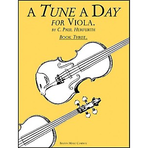 Music Sales A Tune A Day Viola Book 3