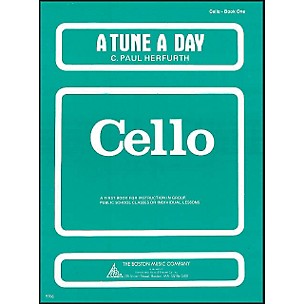 Music Sales A Tune A Day for Cello Book 1