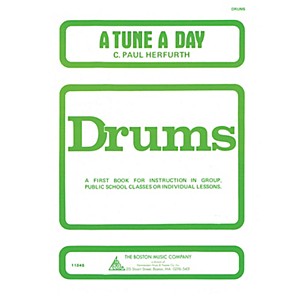 Music Sales A Tune a Day - Drum (Book 1) Music Sales America Series Softcover Written by C. Paul Herfurth