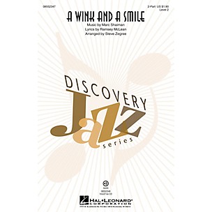 Hal Leonard A Wink and a Smile VoiceTrax CD by Harry Connick, Jr. Arranged by Steve Zegree