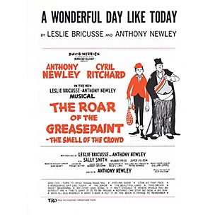 TRO ESSEX Music Group A Wonderful Day Like Today Richmond Music ¯ Sheet Music Series