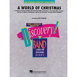 Hal Leonard A World of Christmas Concert Band Level 1.5 Arranged by Eric Osterling