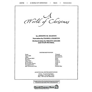 Shawnee Press A World of Christmas Score & Parts composed by Joseph M. Martin