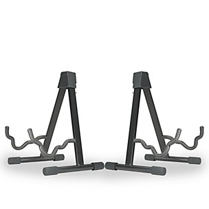 Musician's Gear A-frame Stand for Acoustic, Electric, and Bass Guitars (2 Pack)