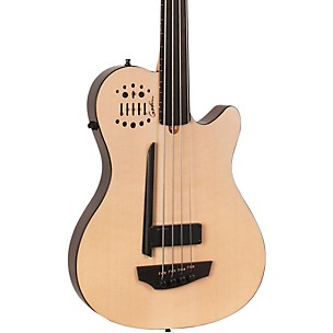 Godin A4 Ultra Natural Fretless SA Acoustic-Electric Bass Guitar