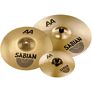 Sabian AA Metal Crash Pack with free 10" AA Metal Splash