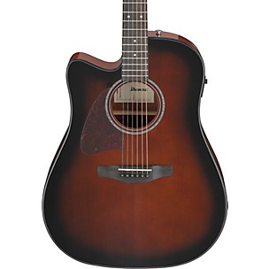 Ibanez AAD51LCE Advanced Dreadnought Left-Handed Acoustic-Electric Guitar -
