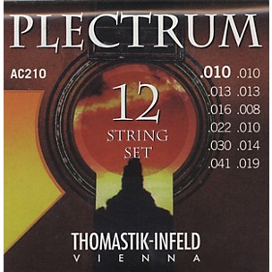 Thomastik AC210 Plectrum Bronze Extra Light Acoustic 12-String Guitar Strings