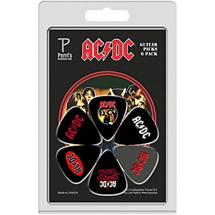 Perri's ACDC Guitar Pick 6-Pack