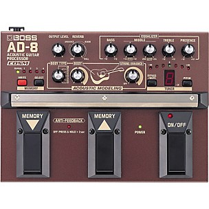 Boss AD-8 Acoustic Guitar Multi Effects Pedal