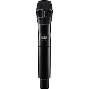 Shure AD2/N8SB Digital Handheld Wireless Microphone Transmitter With Nexadyne 8/S Supercardioid Capsule, Band G57: 470-608 + 614-616MHz