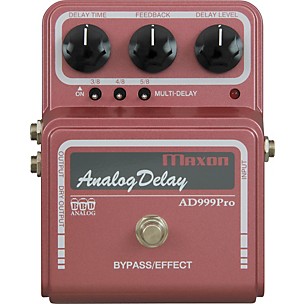 Maxon AD999 Pro Analog Delay Guitar Effects Pedal