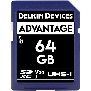 Delkin ADVANTAGE SDHC Memory Card 64GB