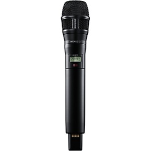 Shure ADX2FD/N8SB Digital Handheld Wireless Microphone Transmitter With Nexadyne 8/S Supercardioid Capsule, G57: 470-608 + 614-616MHz