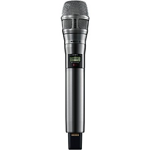 Shure ADX2FD/N8SN Digital Handheld Wireless Microphone Transmitter With Nexadyne 8/S Supercardioid Capsule, Band G57: 470-608 + 614-616MHz